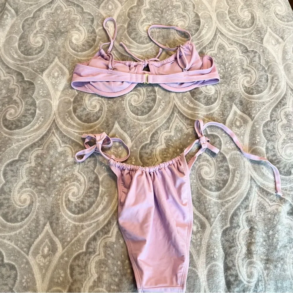 Shirred Underwire Bikini - Xhilaration